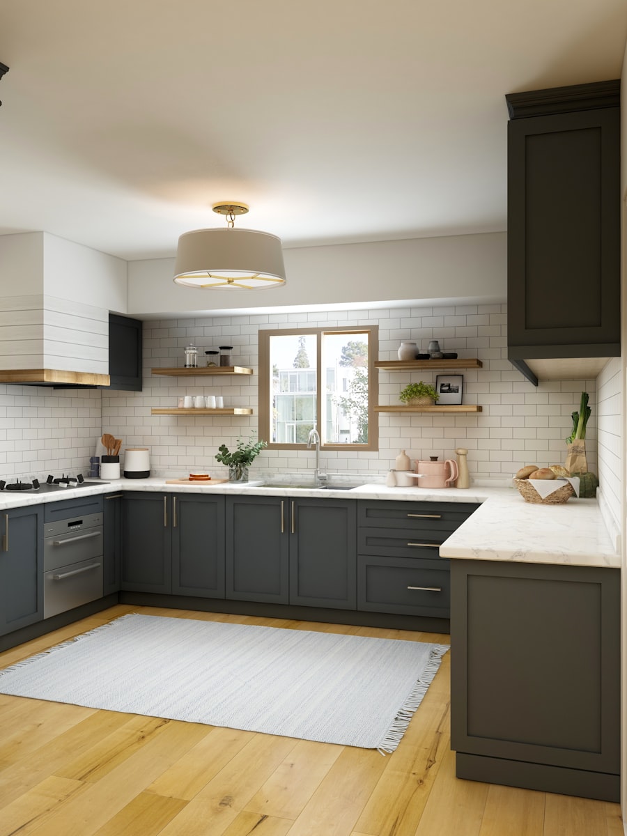 Premium kitchen renovation with stone counters